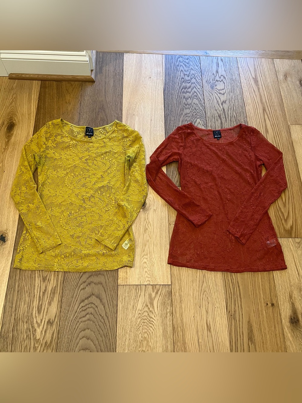 Anthropologie Bundle of Ella Moss Lace Long Sleeve Tops